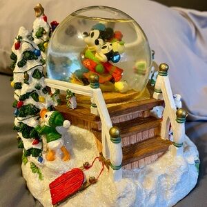 Vintage Disney World Winter Wonderland Snowglobe